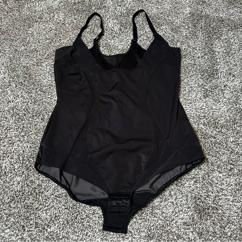 Maidenform Black Shapewear Bodysuit 3XL Excellent Condition, Clean